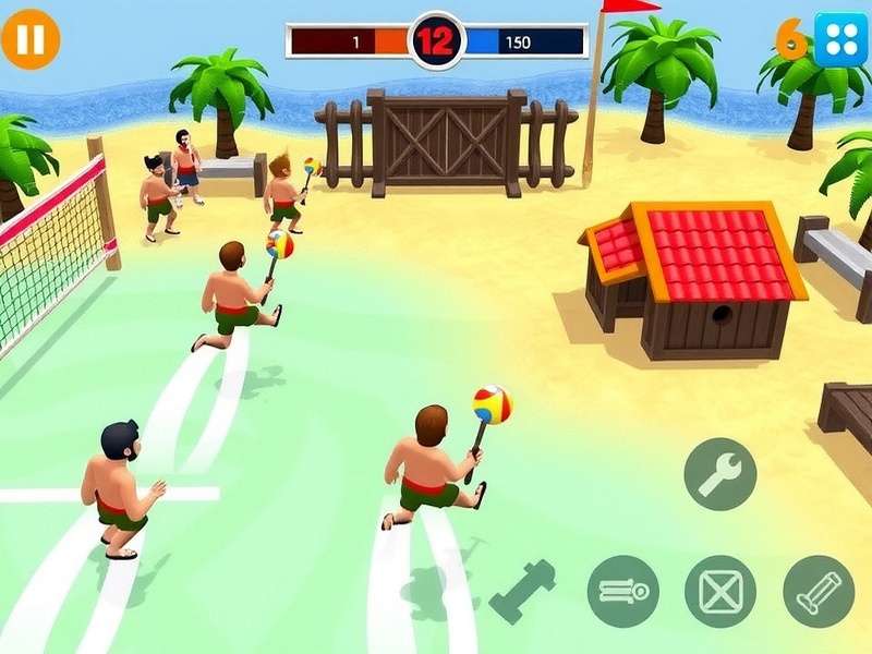 Volley Vikings Gameplay Screenshot